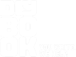 You Write Your Life Story or Business Book, We Help - DIYBook Footer Logo